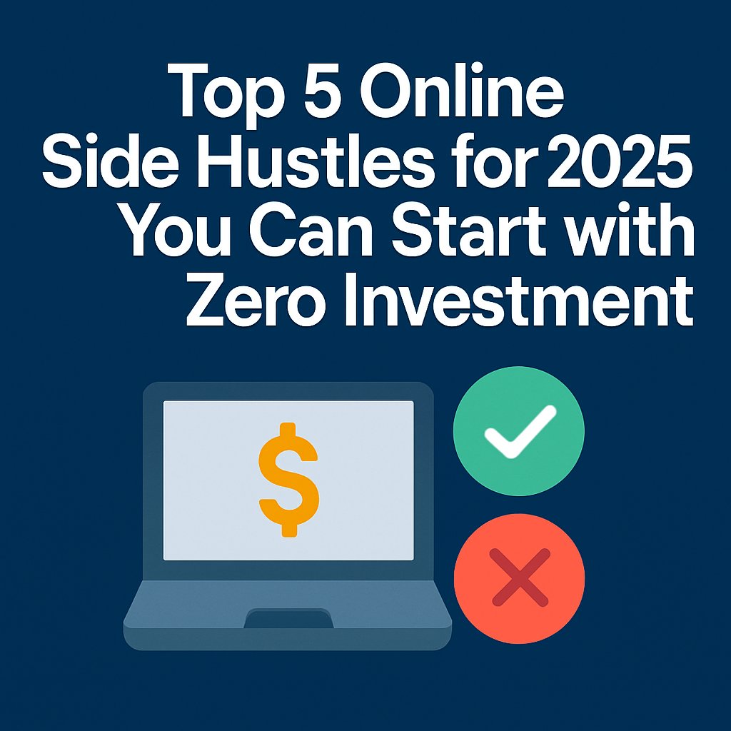 Online Side Hustles for 2025