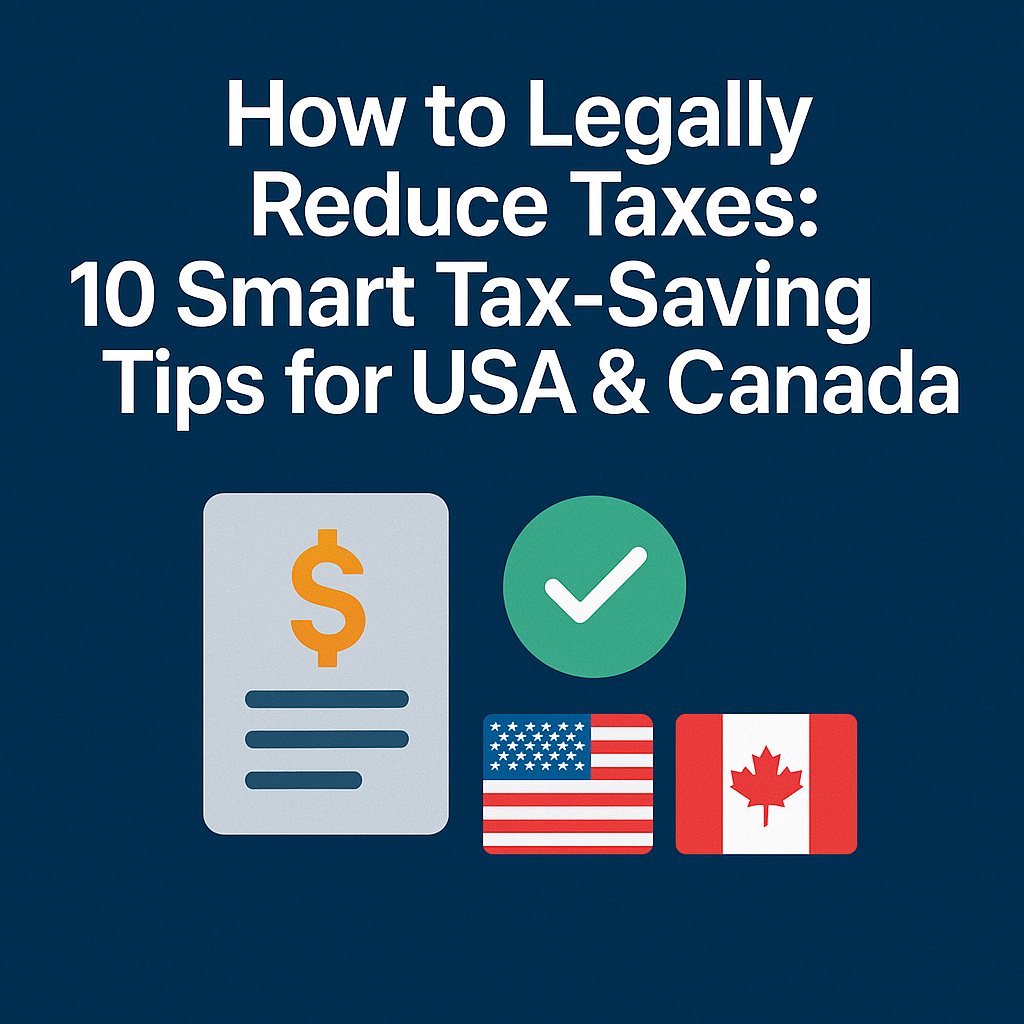 Tax-Saving Tips for USA & Canada