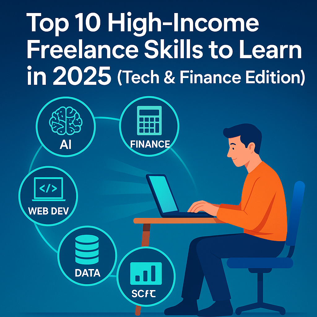 Top 10 High-Income Freelance Skills to Learn in 2025