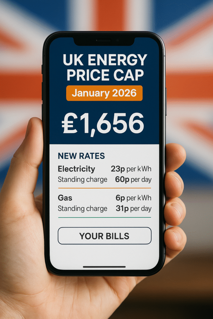UK Energy Price Cap January 2026